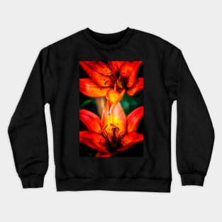 Oriental Lilies Crewneck Sweatshirt